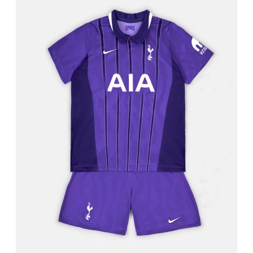 Stroje piłkarskie Tottenham Hotspur Koszulka Trzeciej dla dzieci 2026-27 Krótki Rękaw (+ szorty)